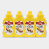 4 Bottles Laura Lynn Yellow Mustard, 8 oz