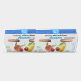 2 Packs Laura Lynn Cherry Mixed Fruit Cups in 100% Juice, 16 oz