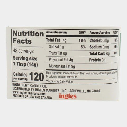 2 Bottles Laura Lynn Canola Oil, 24 oz