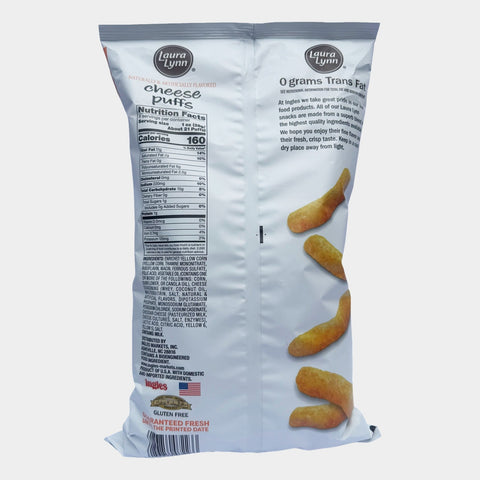 Laura Lynn Cheese Puffs, 8 oz