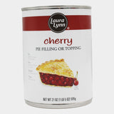 4 Cans Laura Lynn Cherry Pie Filling, 21 oz