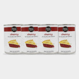 4 Cans Laura Lynn Cherry Pie Filling, 21 oz