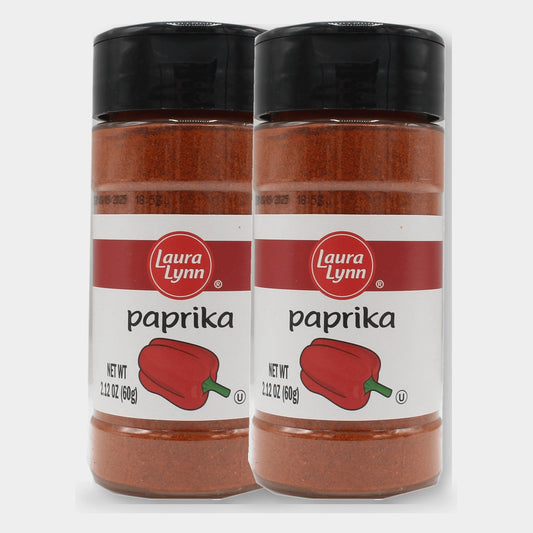 2 Jars Laura Lynn Paprika, 2.12 oz