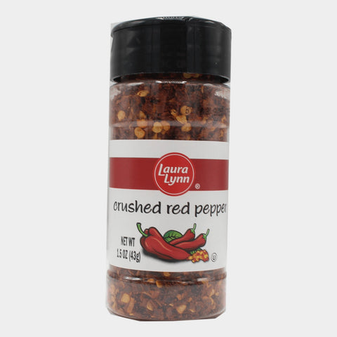 2 Jars Laura Lynn Crushed Red Pepper, 1.5 oz
