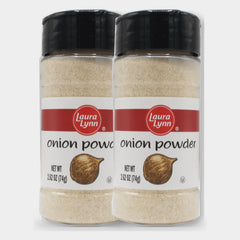 2 Jars Laura Lynn Onion Powder, 2.62 oz