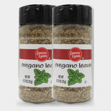 2 Jars Laura Lynn Oregano Leaves, 0.75 oz
