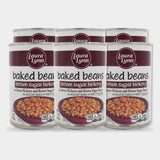 6 Cans Laura Lynn Baked Beans Brown Sugar Hickory, 15 oz