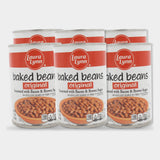 6 Cans Laura Lynn Original Baked Beans, 15 oz