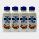 4 Bottles Laura Lynn Easy Squeeze Tartar Sauce, 12 oz