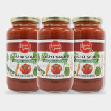 3 Jars Laura Lynn Garden Vegetable Pasta Sauce, 24 oz
