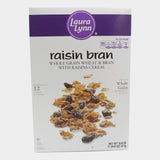 2 Boxes Laura Lynn Raisin Bran, 16.6 oz