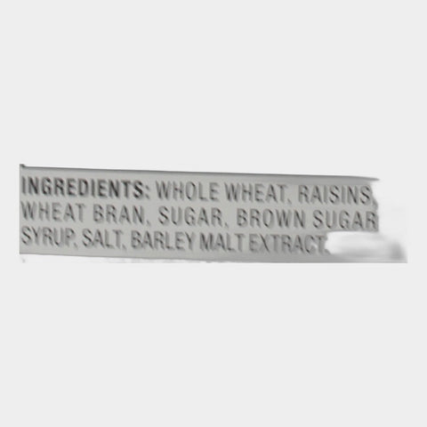 2 Boxes Laura Lynn Raisin Bran, 16.6 oz