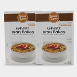 2 Boxes Laura Lynn Wheat Bran Flakes, 16 oz