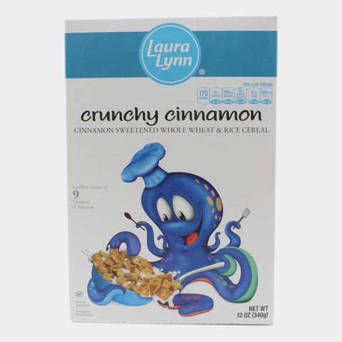2 Boxes Laura Lynn Crunchy Cinnamon, 12 oz