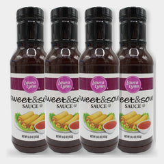 4 Bottles Laura Lynn Sweet & Sour Sauce, 14.5 oz