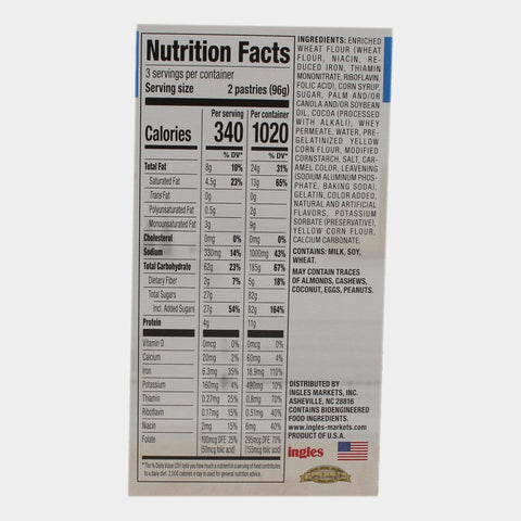 Laura Lynn Cookies & Cream Toaster Pastries, 10.2 oz