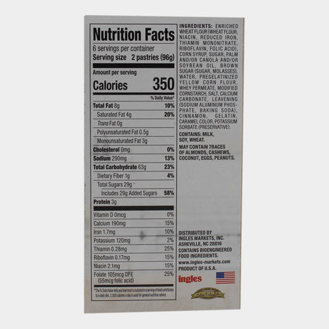 2 Boxes Laura Lynn Frosted Brown Sugar & Cinnamon Pastries, 20.4 oz