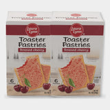 2 Boxes Laura Lynn Frosted Cherry Pastries, 10.2 oz