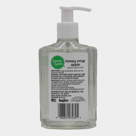 Laura Lynn Liquid Soap Honeycrisp Apple, 8 oz