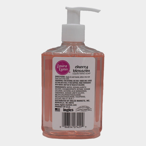 Laura Lynn Liquid Soap Cherry Blossom, 8 oz