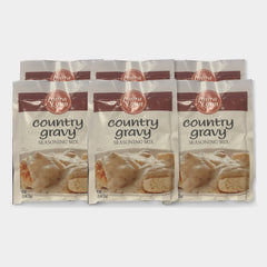 6 Packets Laura Lynn Country Gravy Mix, 1.25 oz