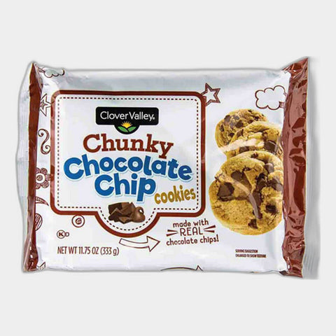 Clover Valley Chunky Chocolate Chip Cookies, 11.75 oz