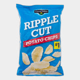 Clover Valley Ripple Cut Potato Chips, 5 oz