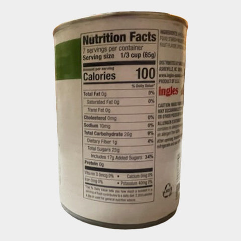 4 Cans Laura Lynn Apple Pie Filling, 20 oz