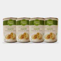 4 Cans Laura Lynn Apple Pie Filling, 20 oz