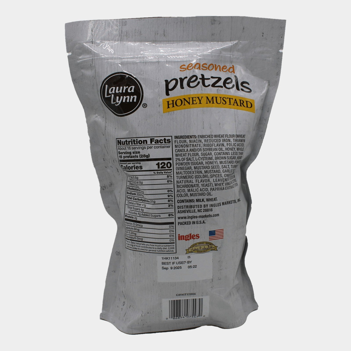 Laura Lynn Seasoned Pretzel Mustard, 16 oz