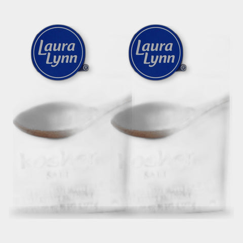2 Containers Laura Lynn Kosher Salt, 48 oz