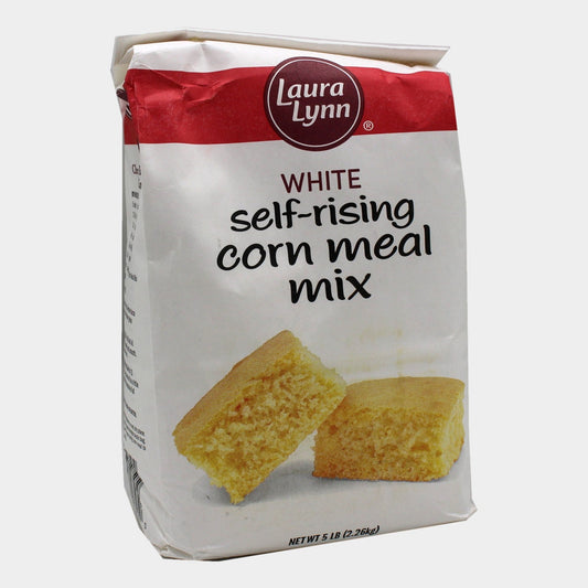 Laura Lynn White Self Rising Cornmeal, 5 lb