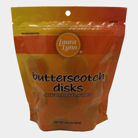 Laura Lynn Butterscotch Disks, 10.5 oz