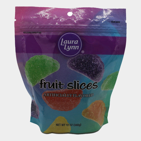 Laura Lynn Assorted Fruit Slices, 12 oz