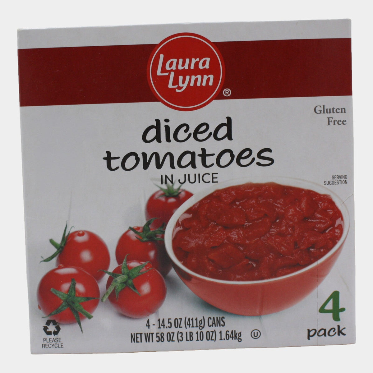 Laura Lynn Diced Tomatoes, 58 oz