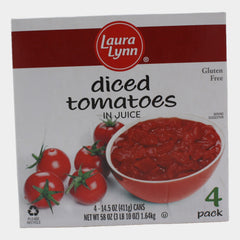 Laura Lynn Diced Tomatoes, 58 oz
