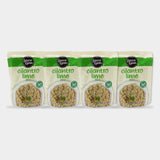 4 Pouches Laura Lynn Cilantro Lime Ready to Heat Rice, 8.8 oz