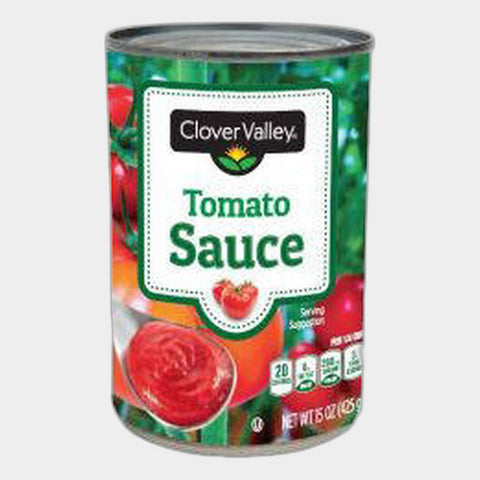 6 Cans Clover Valley Tomato Sauce, 15 oz
