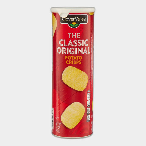 Clover Valley Potato Crisps, Classic Original, 5.2 oz