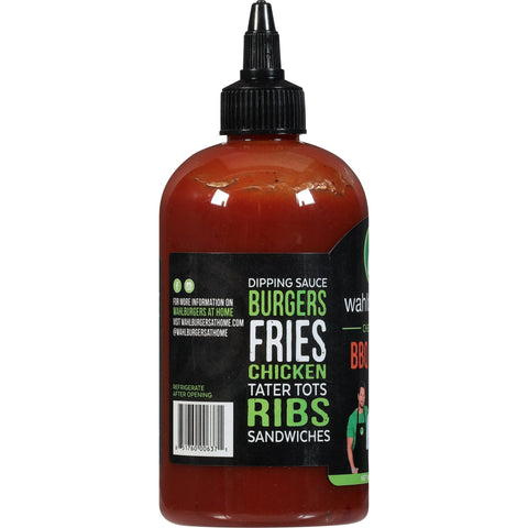 3 BOTTLES Wahlburgers BBQ Sauce 14.5 oz Squeeze Bottle Barbeque