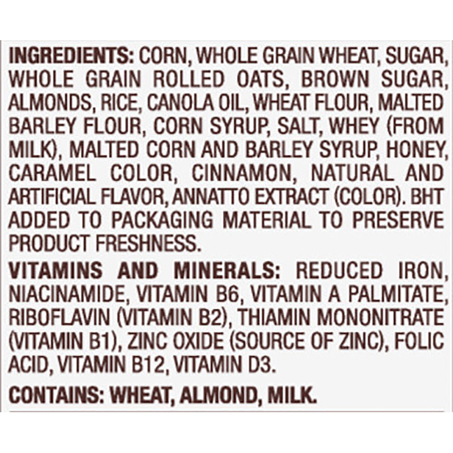 Post Honey Bunches of Oats with Crispy Almonds Cereal, 48 oz