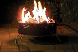 Portable Folding Propane Fire Pit Campfire Camping Survival Style Camper RV Lava