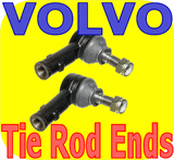 2 Tie Rod End Kits for Volvo 240 260 740 760 780 940 960