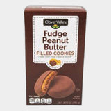 Clover Valley Fudge Covered Peanut Butter Cookies, 7 oz