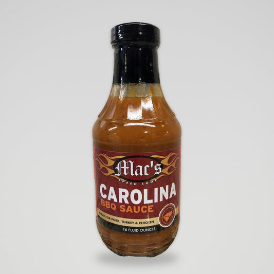 Mac's Speed Shop Carolina BBQ Sauce, 16 oz