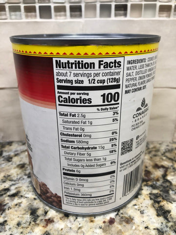 4 Cans of Rosarita Traditional Refried Beans, 30 oz