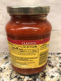 4 JARS Classico Signature Recipes Traditional Pizza Sauce 14 oz Jar Tomato Pie