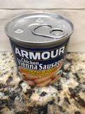 12 Cans Armour Chicken Vienna Sausage Meat 4.6 oz Wiener FREE SHIP