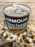 12 Cans Armour REDUCED FAT Vienna Sausage Meat 4.6 oz Wiener FREE SHIP