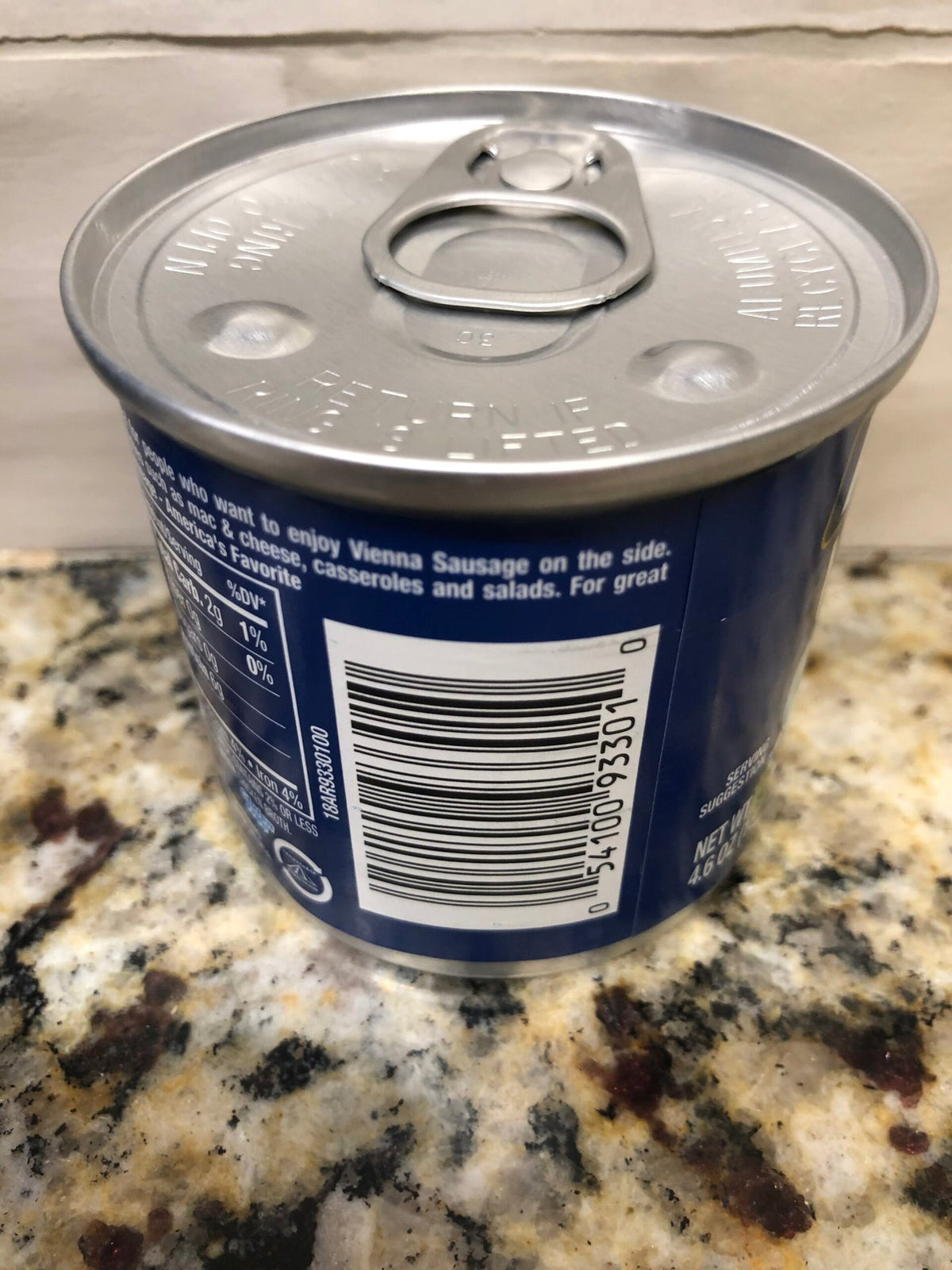 12 Cans Armour Reduced Fat Vienna Sausage Meat 4.6 oz